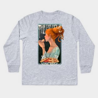 The Pie Hole Nouveau Kids Long Sleeve T-Shirt